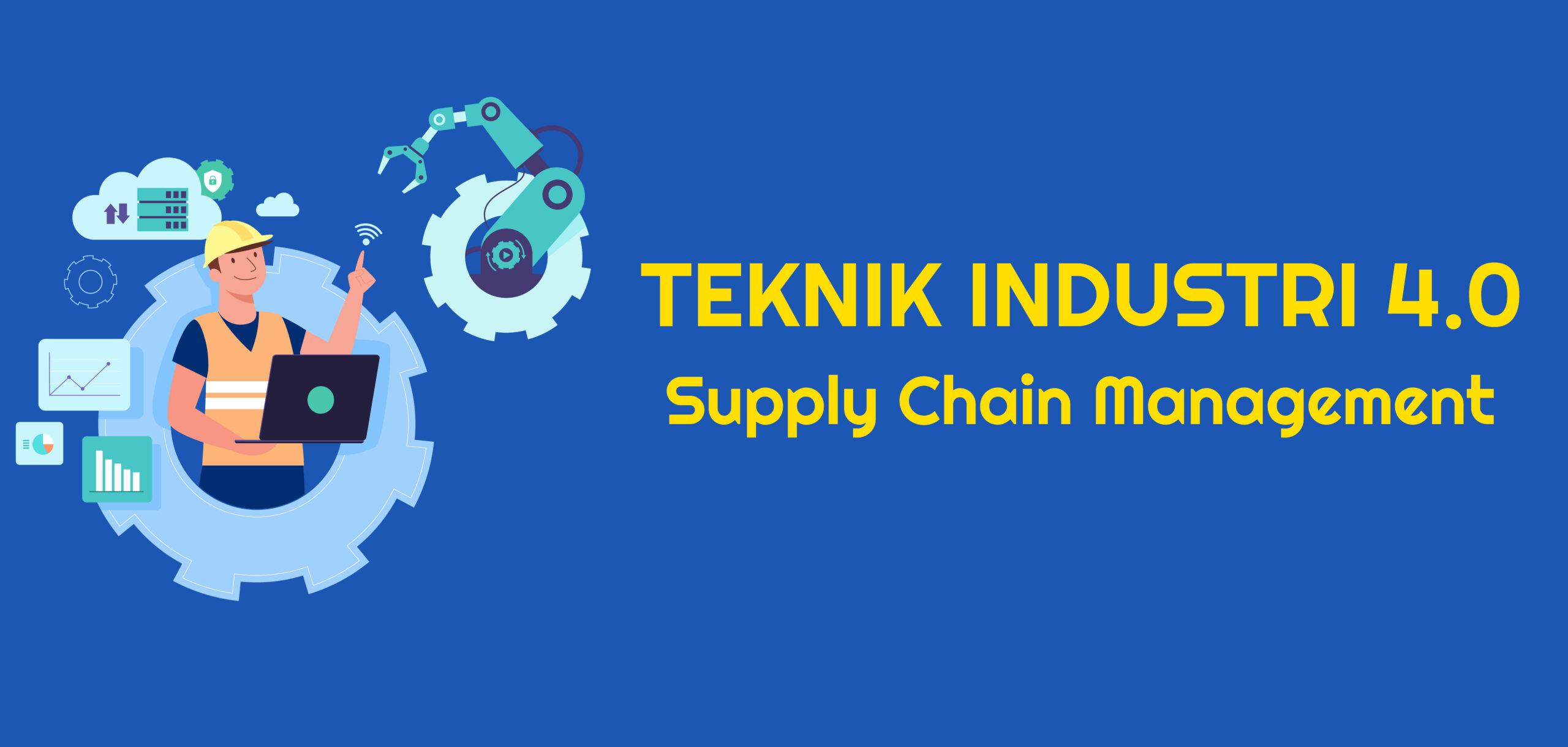 judul skripsi teknik industri supply chain management
